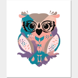 Hoots The Owl Posters and Art